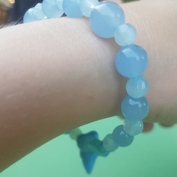 ππ Jade Sea Shore Glow In The Dark Bracelet - Picture 4 of 6